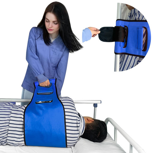 VobeNit Transfer Sling, Lift Assist Gait Belts for Seniors, Transfer Belt for Elderly and Disabled, Bed Assist Mobility Belt for Patient Care