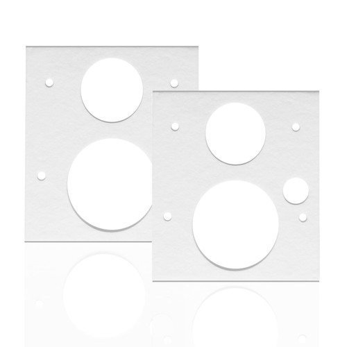 2 Pcs Burn Pot Gasket Replacement Englander Pellet Stove Burn Pot Flange Gasket PU-BPG, Pellet Stove Gasket Fits for Englander Pellet Stove 25-PDVC, 25-PAF, 55-SHP25, 25-PDV, 25-PDVP