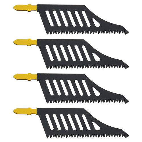 OTOTEC 4PCS Flush Cutting Jigsaw Blade T Shank Jigsaw Blades 112mmx32mmx1.2mm Compatible with Dewalt Compatible with Bosch, 11 TPI OTOTEC 4PCS Flush Cutting Jigsaw Blade T Shank Jigsaw Blades 112mmx32mmx1.2mm Compatible with Dewalt Compatible with Bosch, 11 TPI