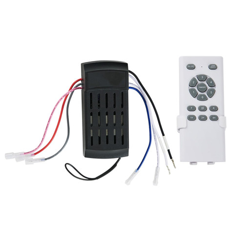 Ceiling Fan Remote Control Kit, Only for Forrovenco 72 Inch 3-Blade Ceiling Fans with Lights, Remote Control and Receiver Kit, Replacement Parts with 6 Speeds, 3 Lights, Summer and Winter Modes, 72in