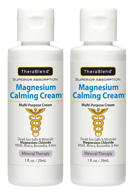 Magnesium Calming Cream 1oz (2-Pack)-1765336519