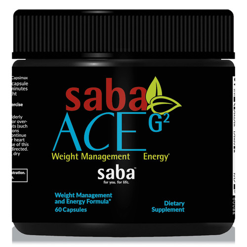 Saba ACE G2- Thermogenic Energy Burn, Pre Workout, Metabolism, Focus, Concentration, with Capsimax, CarnoSyn, BioPerine, Green Tea Leaf Extract, for Men & Women -60 Capsules-1765336953