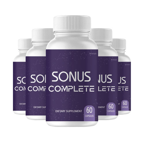 (5 Pack) Sonus Complete - Sonus Complete Tinnitus Support Supplement (300 Capsules)-1765340999