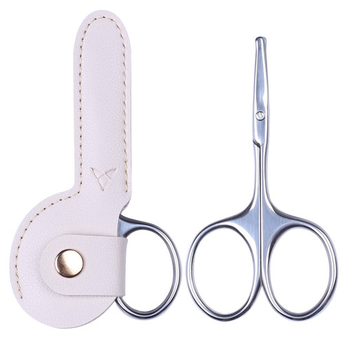 YOUYISI 3.75" Round Tip Safe Mini Pubic Hair Scissors For Women, Small Personal Beauty Vaginial Grooming Trimming Bikini Scissors (Pink)-1765342526