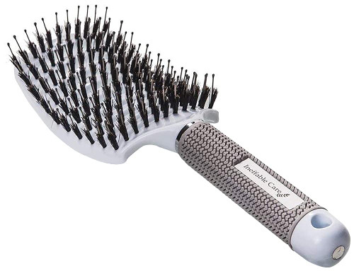 Boar Bristle Hair Brush set – Curved and Vented for Wet and Dry Detangling Hair Brush for Women Long, Thick, Thin, Curly & Tangled Hair Vent Brush - Stocking Stuffers Gift kit-1765342814