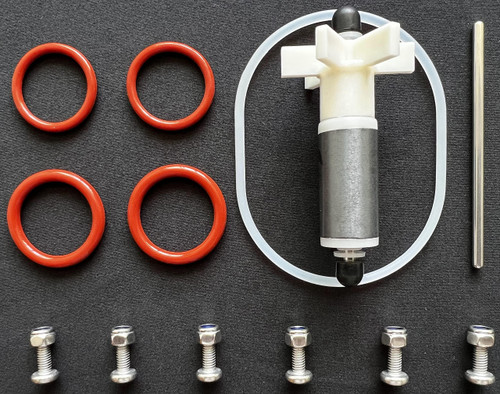 P4071 58113 Hot Tub Water Pump E02 Repair Kit for Coleman SaluSpa Lay-Z-Spa (w/Impeller & Shafts)-1765344132