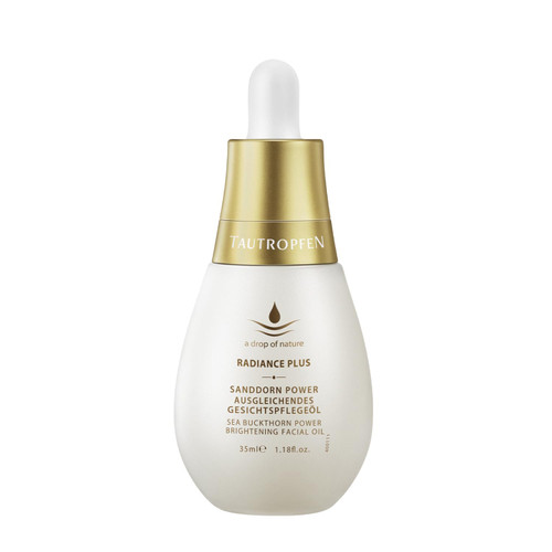 Tautropfen Sanddorn Balancing Facial Oil (35ml) - moisturizing care for balanced skin pigmentation - with sea buckthorn oil, pomegranate seed oil & vitamin C for all skin types natural cosmetics