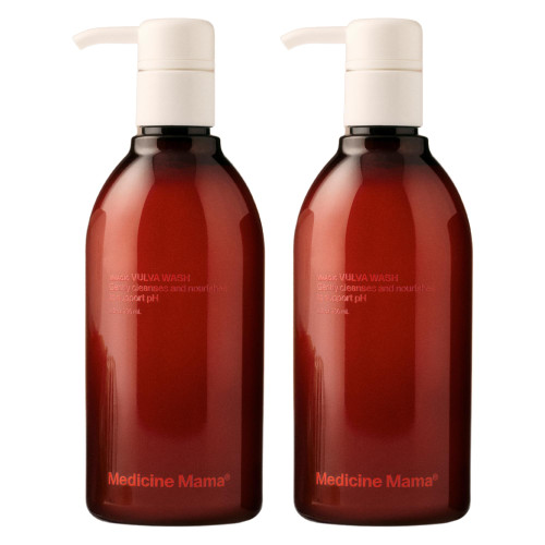 Medicine Mama's Apothecary Vmagic Gentle Feminine Wash pH Balanced to Cleanse and Rejuvenate Intimate Skin with Chamomile, Collagen, Vitamin E and Sage – Hormone Free — 8 oz, 2-Pack-1765345465