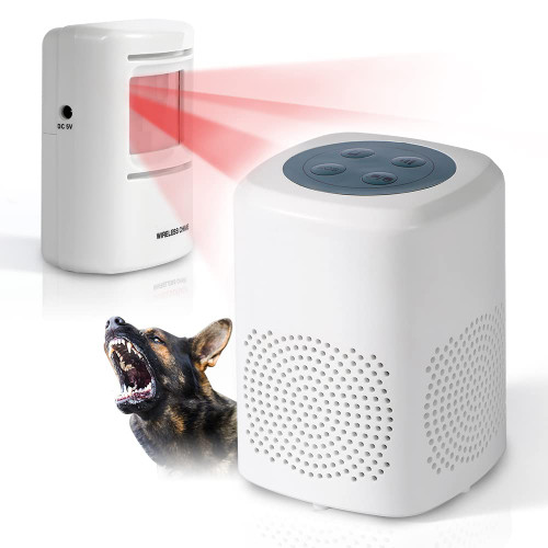 Dog Barking Alarm Motion Detector Outdoor Barking Motion Sensor 1000 FT Range Dog Alarm Home Security-1765346184