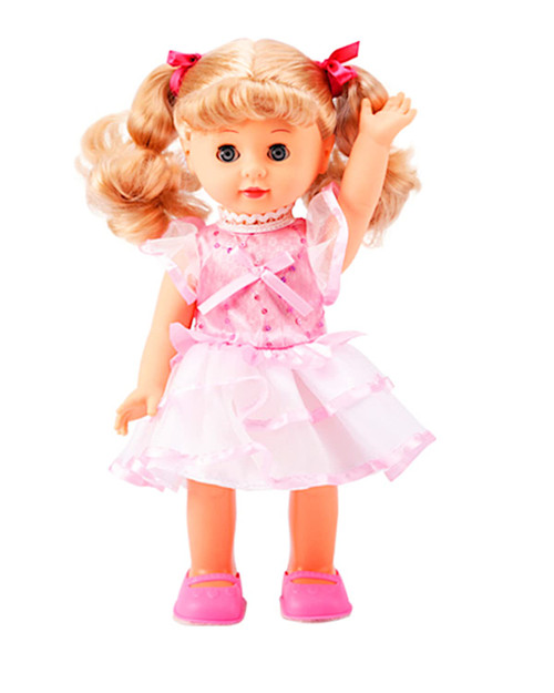 POCO DIVO Princess Walking Doll 12" Interactive Vinyl Toy Baby Sonic Control Cuddly Girl Singing Talking Blonde Fashion Beauty with Blinking Eyes-1765347312
