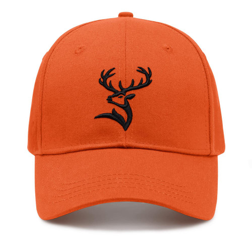 Deer Hunting Gifts for Men Blaze Orange Hunting Hat Deer Hunter Baseball Caps for Men Women
