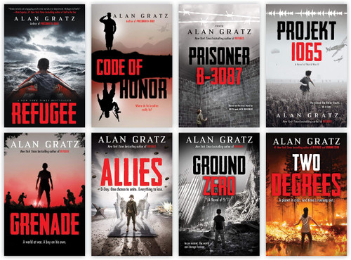 Alan Gratz Book series 1-8 Set