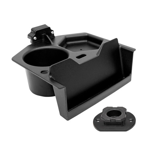 Eskimo® 41945 E-Hub™ Table, Ice Shelters, Cup Holder, Phone Tray, Hub Attachment, Black