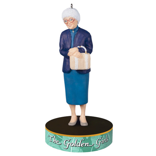 Hallmark Keepsake Christmas Ornament, The Golden Girls Sophia Petrillo Ornament With Sound, TV Show Gifts