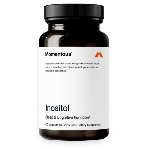 Momentous Inositol Supplement - Myo-Inositol for Mood Balance, Cognitive Function, & Rest Quality Support - Vegan - GMO- & Gluten-Free - NSF Certified for Sport - 60 Servings