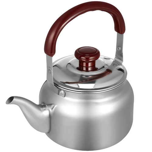 LIFKOME Traditional Stainless Steel Heavy Duty Tea Kettle With Sandwich Bottom and Specialty Cool Touch Handling Mirror Finish Stainless Steel Whistling Tea Kettle Stove Top LIFKOME Traditional Stainless Steel Heavy Duty Tea Kettle With Sandwich Bottom and Specialty Cool Touch Handling Mirror Finish Stainless Steel Whistling Tea Kettle Stove Top
