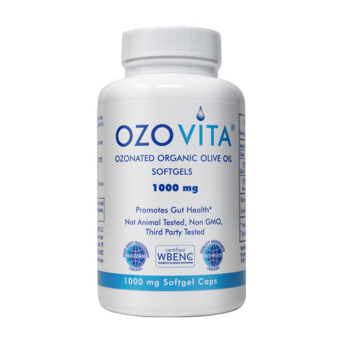 OZOVITA High Potency Ozonated Organic Extra Virgin Olive Oil Softgels 1000mg | Pure Oxygenated Capsules for Immune Support & Gut Health | Organic Oxygen Infused Supplement | 60 Softgels-1765515259