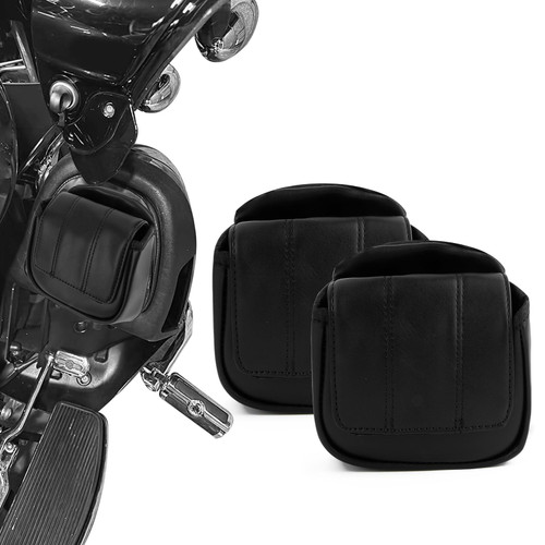 PSLER Lower Fairing Panels Storage Pouches - 1 Pair of Fairing Lower Door Pockets for Touring Road Glide Street Glide Trike Tri Glide 2009-2024