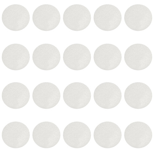 SANKEMU Transparent Non-Slip Bathtub Stickers, 20 PCS Shower Stickers for Safety Bathroom Tubs, Bathtub Non Slip Stickers and Adhesive for Bath Tub, Shower Floor(Round Shape, Clear)