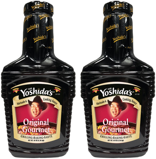Mr. Yoshida's Original Japanese Barbecue Gourmet Marinade & Cooking Sauce, 2-48 oz Bottles