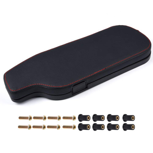 GRAND ORANGE Console Armrest Compatible with Subaru BRZ Toyota 86 2013-2018 / Scion FRS 2013-2019 Black Armrest Box with Red Stitching GRAND ORANGE Console Armrest Compatible with Subaru BRZ Toyota 86 2013-2018 / Scion FRS 2013-2019 Black Armrest Box with Red Stitching