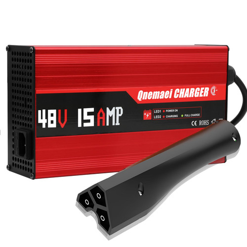 15 Amp 48 Volt Golf Cart Battery Charger for EZGO RXV, with Trickle Charge, 4-6H Full Charge, for Lead Acid Batteries, Replace EZGO Charger 48 Volt, Golf Cart Charger 48 Volt RXV-Plug-1765521225