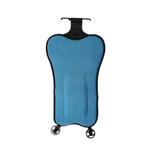 XUKEY Lumbar Support Pillow for Car,Car Lumbar Support for Driving Seat Relief Back Sciatica Pain for Car Back Cushion,Gel Car Seat Back Support with Adjustable Strap Improve Posture,Blue-1765521286