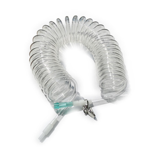 12 feet Retractable Oxygen Tubing for Oxygen, with 360°Swivel Connector and Clip-1765521727