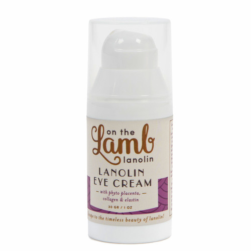 On the Lamb Antiaging Eye Cream with Lanolin Placenta Shea Butter Collagen and Elastin 1 ounce