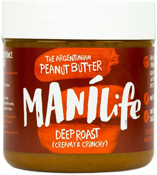 Manilife Deep Roast Crunchy Peanut Butter 295g (Pack of 2)