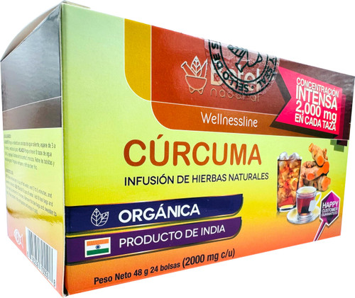 Betel Natural Curcuma Turmeric Tea Amazing Inflammation Support - 24 Tea Bags