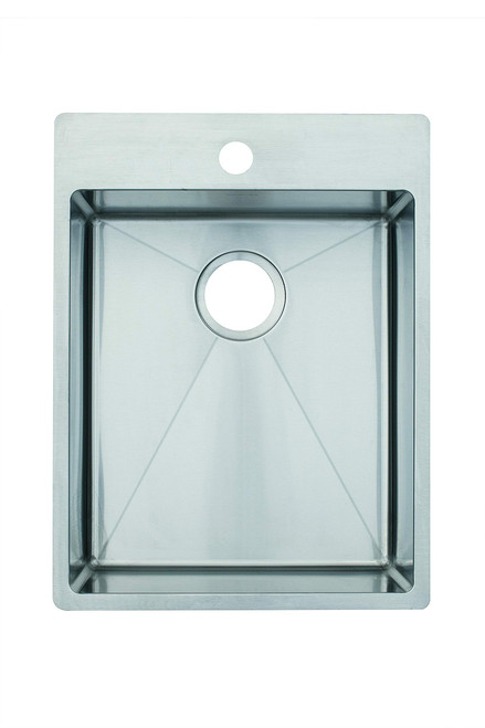 Franke HTS1722-1 Sink, 17", Stainless Steel