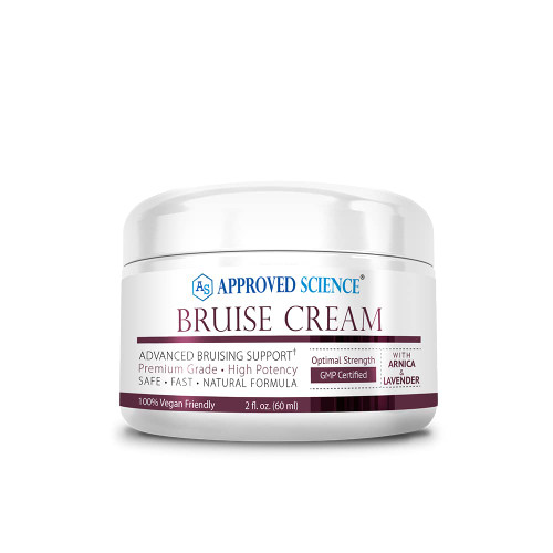 Approved Science Bruise Cream - Arnica and Lavender - Soothe and Fade Bruises - 2 Fl. Oz - Vegan Approved Science Bruise Cream - Arnica and Lavender - Soothe and Fade Bruises - 2 Fl. Oz - Vegan