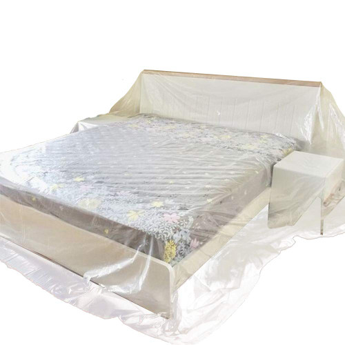 Heavy Duty PEVA Waterproof & Dustproof Sofa Storage Covers Mouldproof Bed Sofa Couch Furniture Protector Cover Shelter For Moving protection And Long Term Storage (HZC182) (XL:118" x 158" (300x400CM))