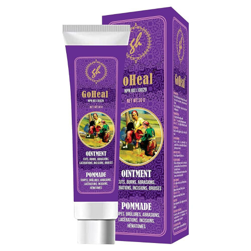 GOHEAL Advanced Healing Ointment | Clinically Proven Wound Healing Ointment for Bed Sores, Pressure Ulcers, Venous & Foot Ulcers, Cuts, Burns & Scrapes | Skin Regeneration Cream | 30g Tube