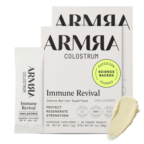 ARMRA Colostrum™ Powder | Unflavored | Gut Health & Bloating | Skin & Hair | Immunity | Keto, Gluten & Fat-Free | 60 Servings ARMRA Colostrum™ Powder | Unflavored | Gut Health & Bloating | Skin & Hair | Immunity | Keto, Gluten & Fat-Free | 60 Servings