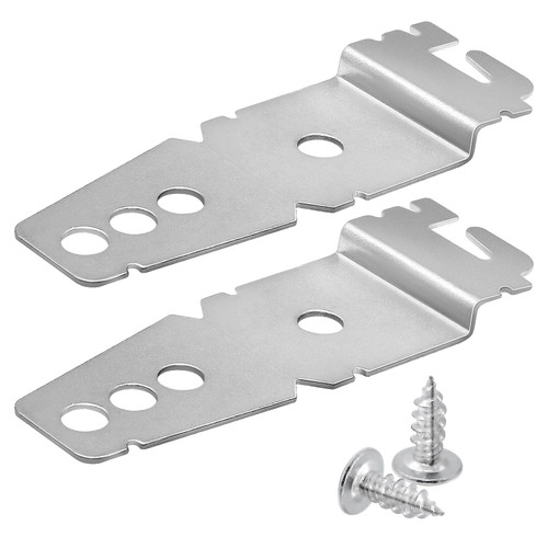 2 Pack 8269145 Dishwasher Mounting Bracket with Screws - Fit for Whirlpool Kenmore Kitchen-Aid Dishwasher, Replace WP8269145 WP8269145VP Undercounter Dishwasher Bracket 365 Days Warranty by Beaquicy