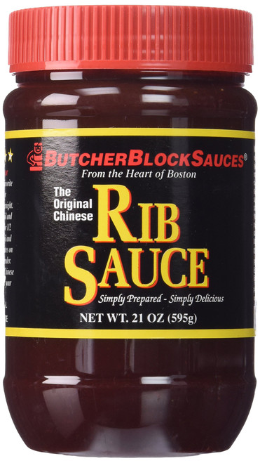 BUTCHER BLOCK SAUCE CHINESE RIB, 21 OZ