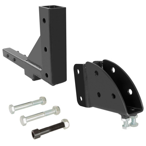 2" Class III or IV Hitch-Mounted Mobility Carrier Multiple Level Height Adapter