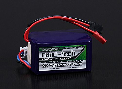 Turnigy Nano-tech 1700mAh 2S1P 20~40C LiFePo4 Receiver Pack