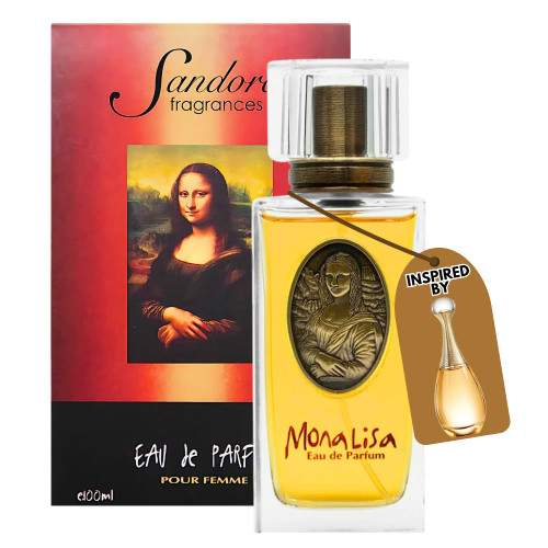 Sandora Fragrances Perfume for Women - INSPIRED by A WORLD RENOWED WOMEN'S PERFUME - Pear, Magnolia, Jasmine, Vanilla – Feminine, Elegant, Floral 100ml (3.4 fl oz)