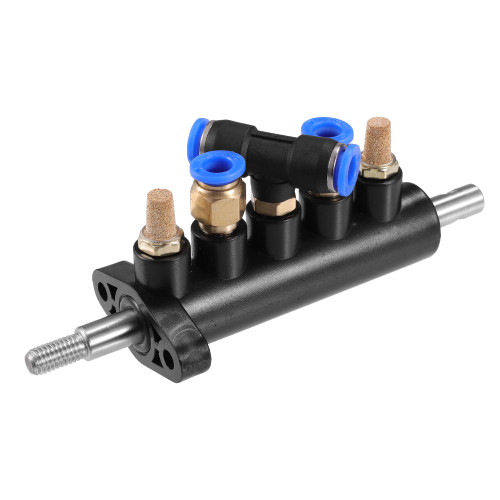 VekAuto Air Control Valve Foot Pedal, 6.10"x2.05"x2.40" Tire Tyre Changer Machine Parts Universal for Car Tire Change Durable Metal Black