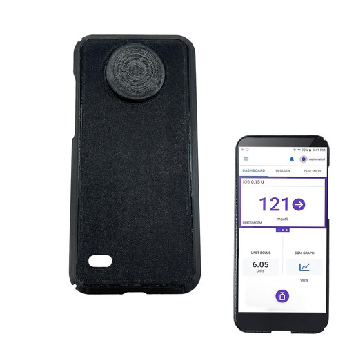 SPANSEE Protective Case for Omnipod 5, Case Compatible with Omnipod 5 PDM Controller, Case with Slot Compatible with AirTag (Black) SPANSEE Protective Case for Omnipod 5, Case Compatible with Omnipod 5 PDM Controller, Case with Slot Compatible with AirTag (Black)