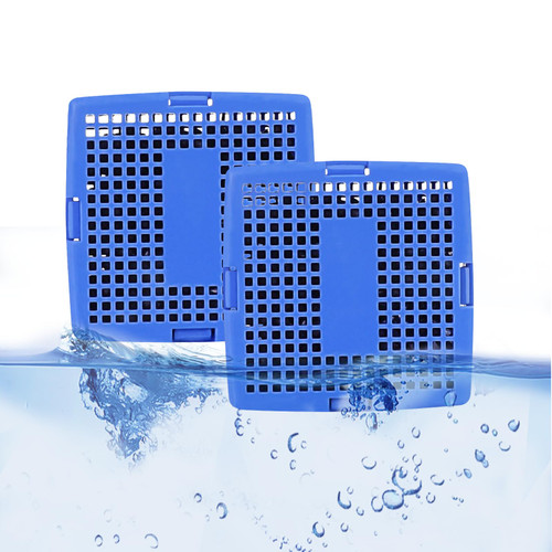 Inlisy 2 Pack Hot Tub Accessories Mineral Sanitizer for Sundance Spas Filter, Spa Mineral Cartridge to Cleans and Clarifies Last for 4 Months Treats (Blue)