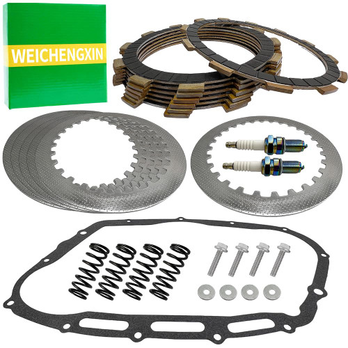 Clutch Kit Heavy Duty Springs & Cover Gasket Compatible with Suzuki Boulevard C50 C50T C50C M50 VL800 2005-2023 Intruder Volusia 800 2001-2004 Limited Edition Special Boss Classi-1765819720