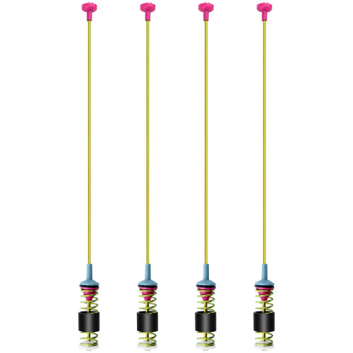 Upgraded DC97-16350U DC97-16350T DC97-16350V Washer Suspension Rods Fit for Sam-sung DC97-05280W WA54R7200AW/US WA50R5400AV/US WA50R5200AW/US WA45T3200AW/A4 Suspension Rods by AMI PARTS