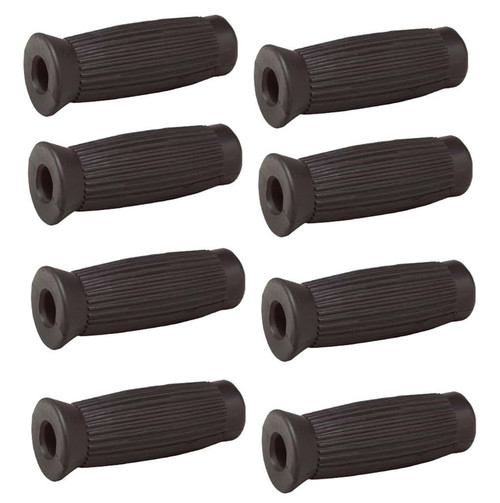 Billiard Evolution 8 Black Ribbed Rubber Foosball Handles