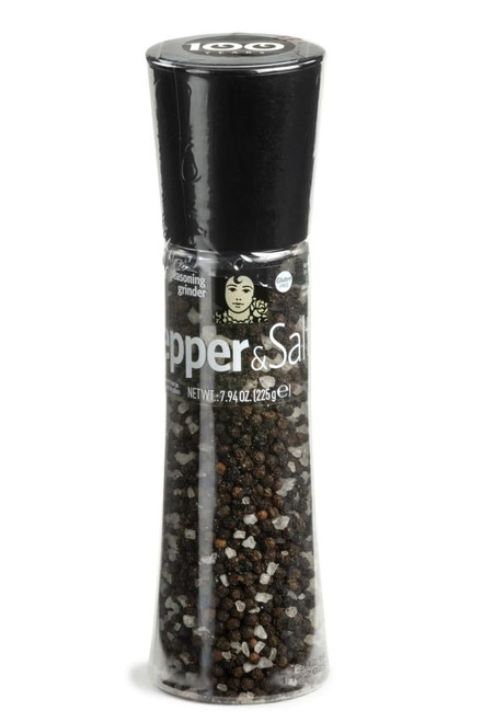 Carmencita. Black Peppercorns & Mediterranean Sea Salt. Giant Grinder. 225g (7.94oz) Carmencita. Black Peppercorns & Mediterranean Sea Salt. Giant Grinder. 225g (7.94oz)