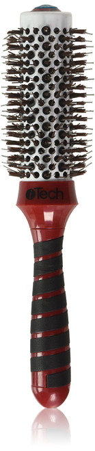 HairArt Itech Magnetic Tourmaline Boar and Nylon Bristle Hair Brush, 2 3/8 Inch