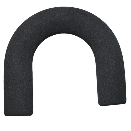 MABIS Foam Hand Grip Replacement for Standard Handle Canes, Thick Cushioned Foam, Black